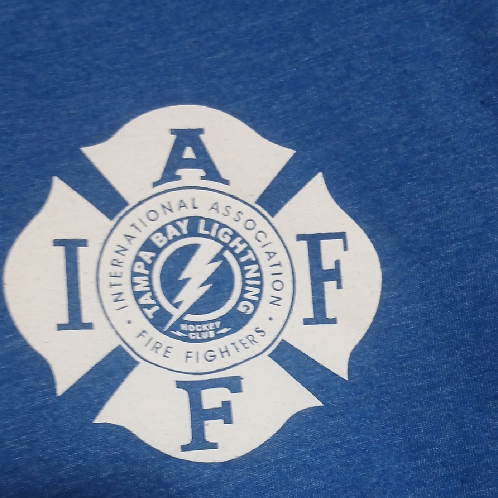 Next Level Apparel Blue Short Sleeve Tee - Picture 4 of 6